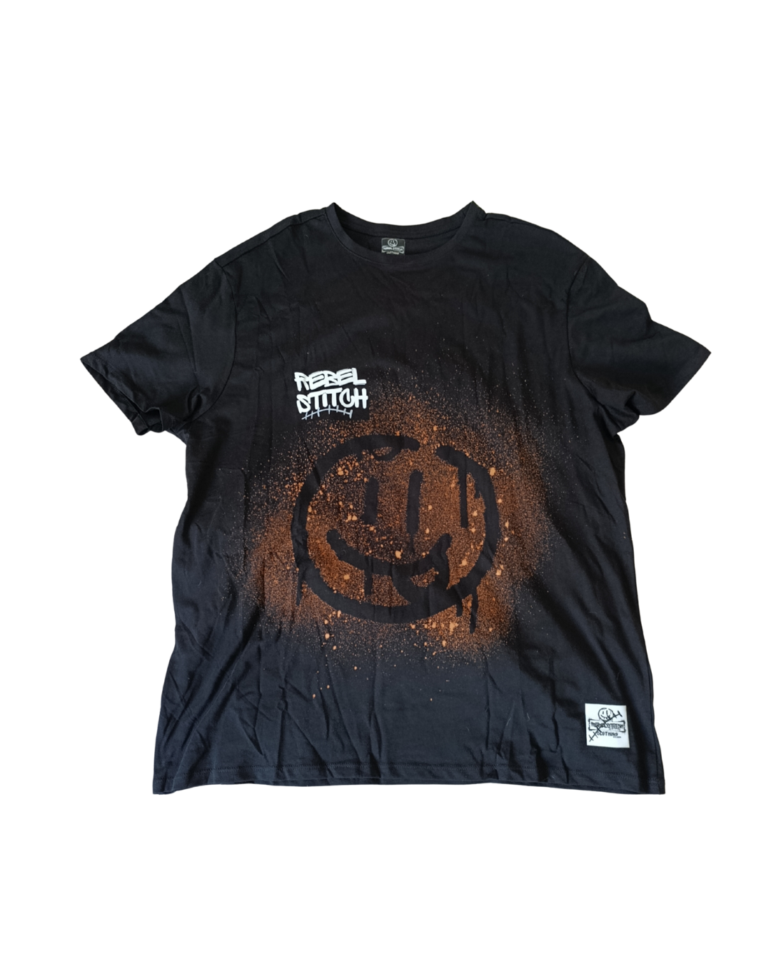 Premium Cotton Shorts and T-shirt Combo Dyed Smiley