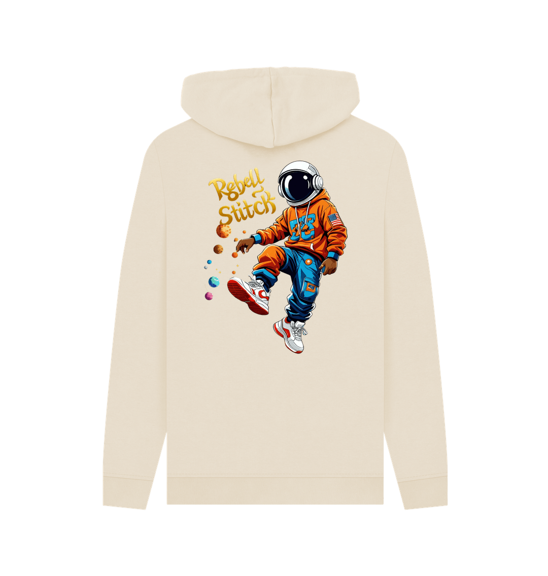 Oat Rebel Stitch Premium Cotton Hoodie Space Edition Back Print #3