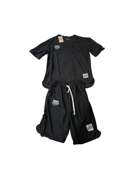 Rebel Shorts&T-Shirt Combo Small Print