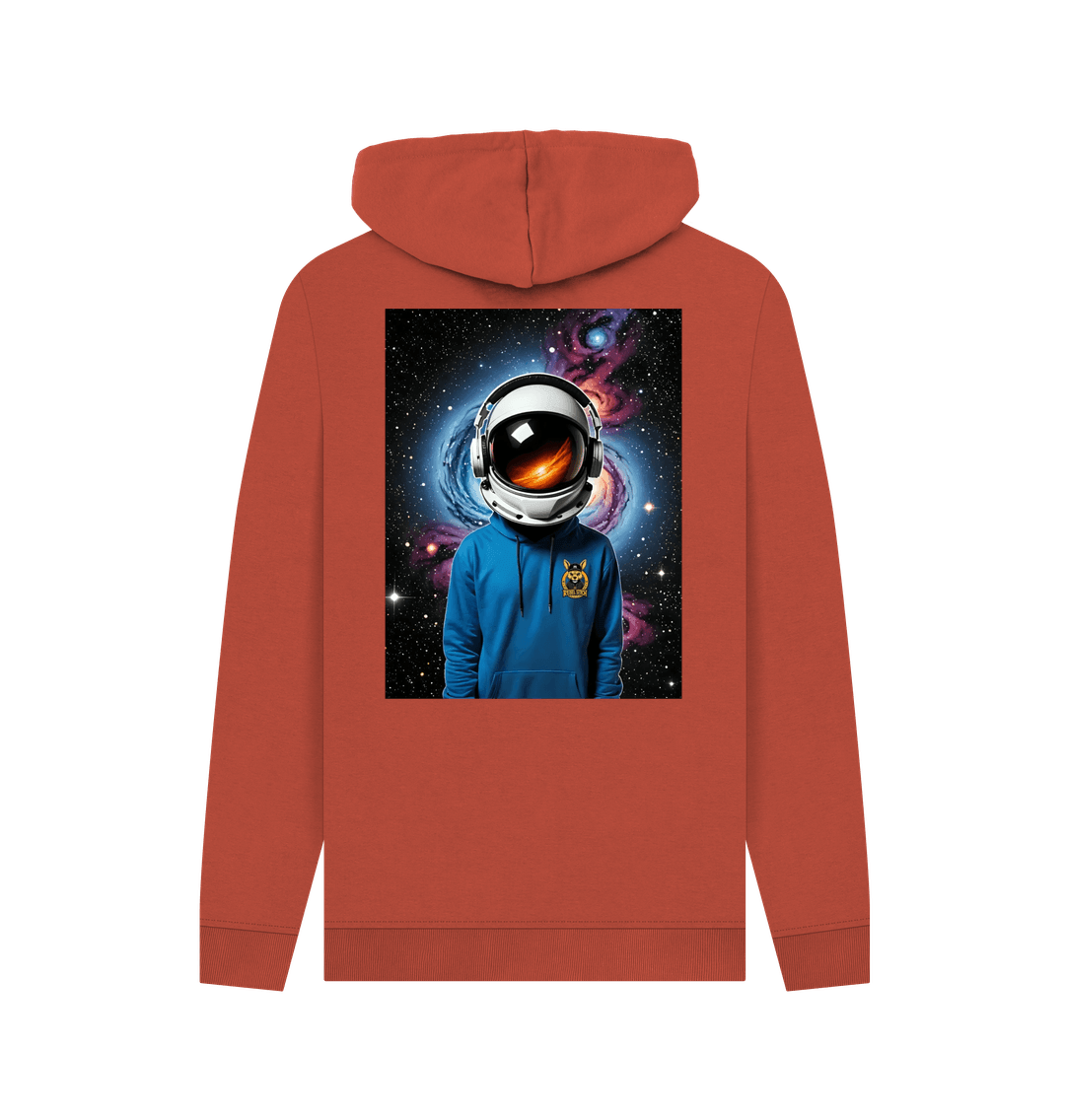 Rust Rebel Stitch Premium Cotton Hoodie Space Edition Back Print #1