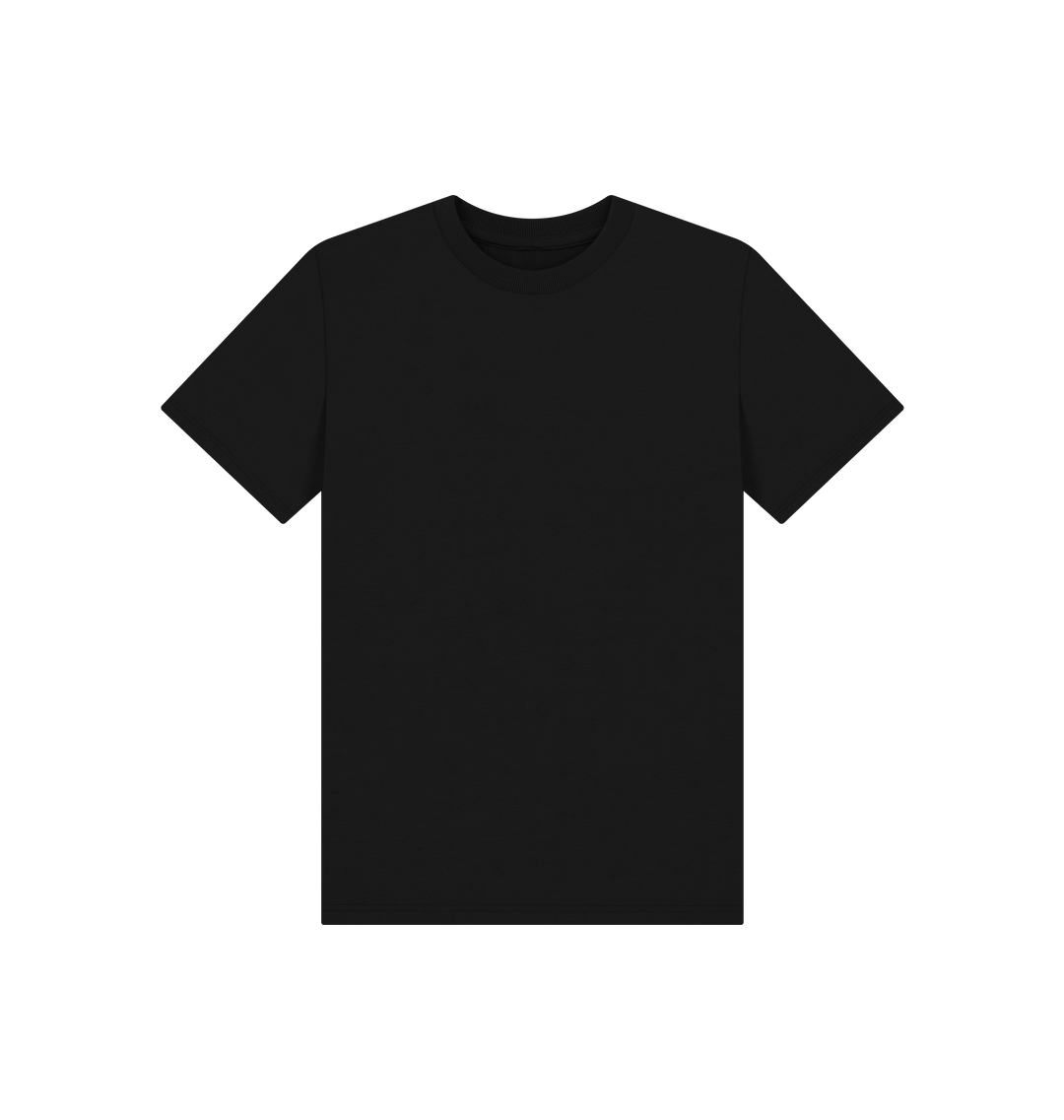 Black Rebel Stitch Premium Cotton Short Sleeve Kids T-Shirt Rebel KIds Back Print #2