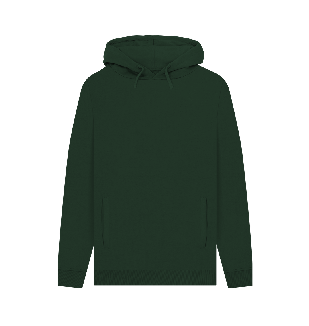 Evergreen Rebel Stitch Premium Cotton Hoodie Main Line Back Print #2