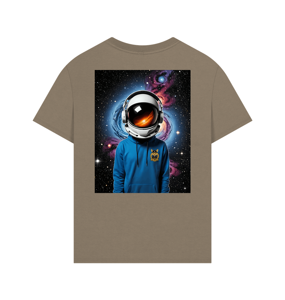 Willow Rebel Stitch Premium Cotton Oversized Short Sleeve T-Shirt Space Edition Back Print #1