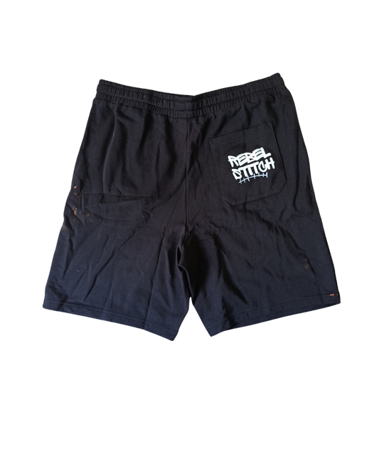 Premium Cotton Shorts and T-shirt Combo  Dyed Smiley