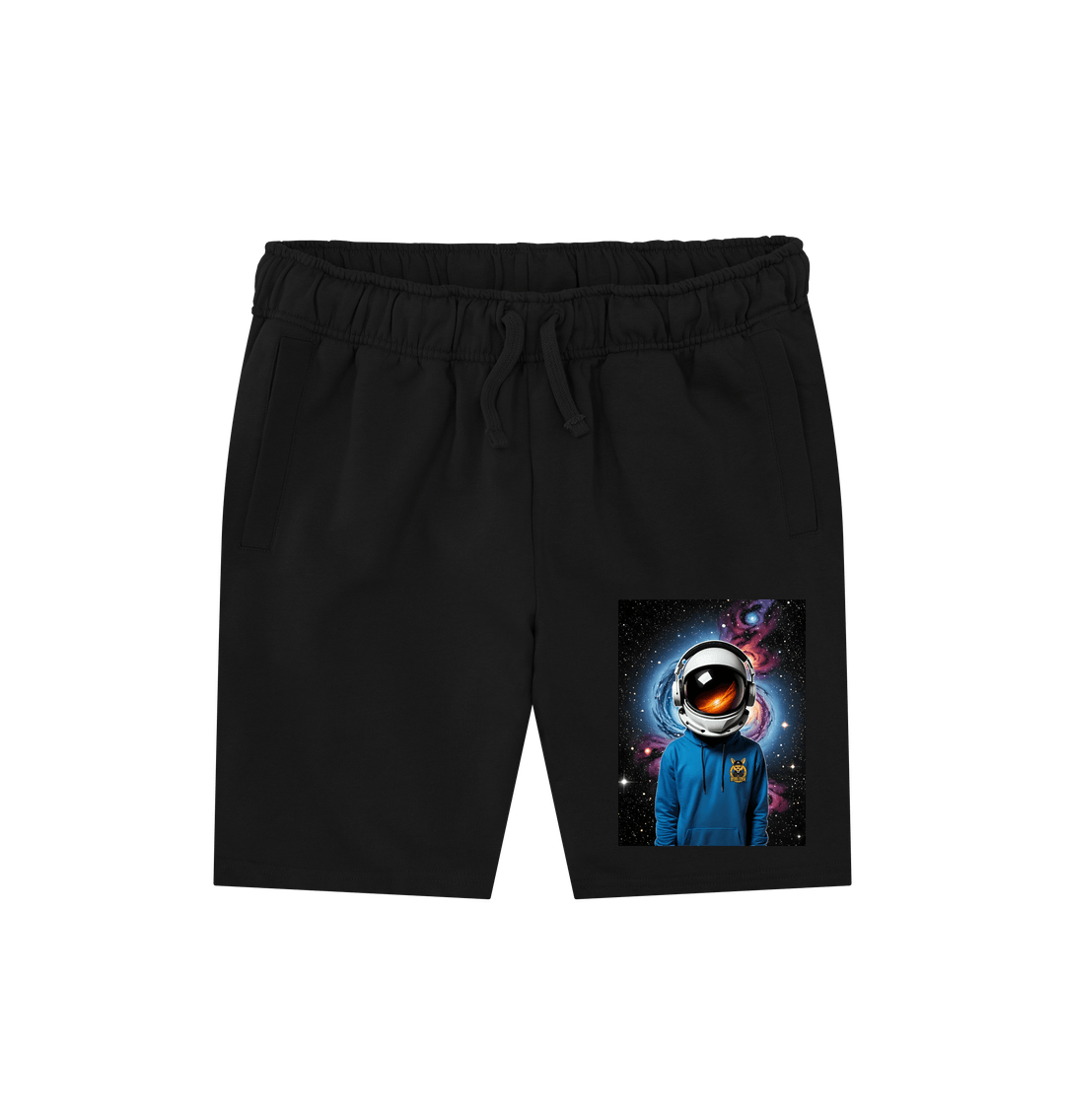 Black Rebel Stitch Premium Cotton Shorts Space Edition #1