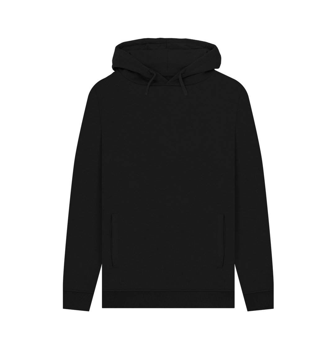 Black Rebel Stitch Premium Cotton Hoodie Space Edition Back Print #1