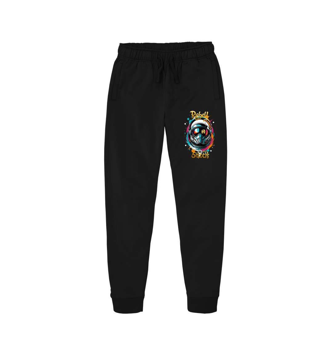 Black Rebel Stitch Premium Cotton Joggers Space Edition #2