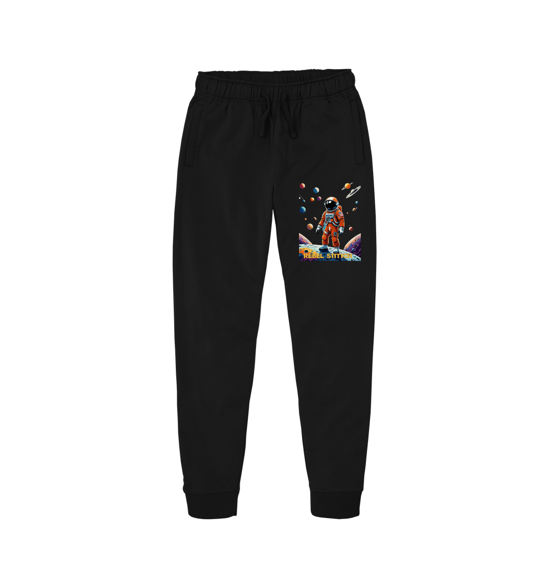 Black Rebel Stitch Premium Cotton Joggers Space Edition #4