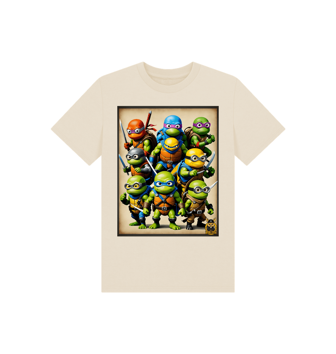 Oat Rebel Stitch Premium Cotton Short Sleeve Kids T-Shirt TMNM Front Print #2