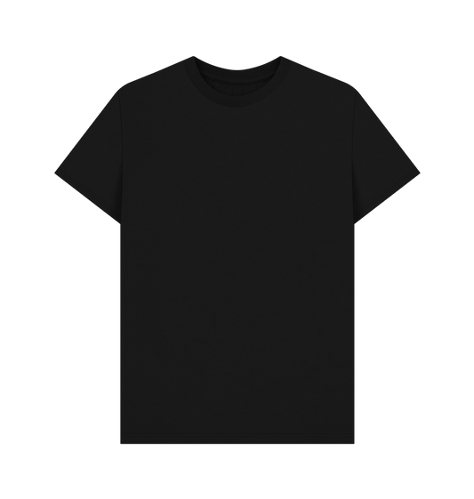 Black Rebel Stitch Premium Cotton Short Sleeve T-Shirt Space Edition Back Print #4