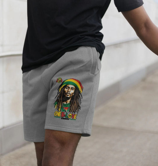 Rebel Stitch Premium Cotton Shorts Zion-One Love #2