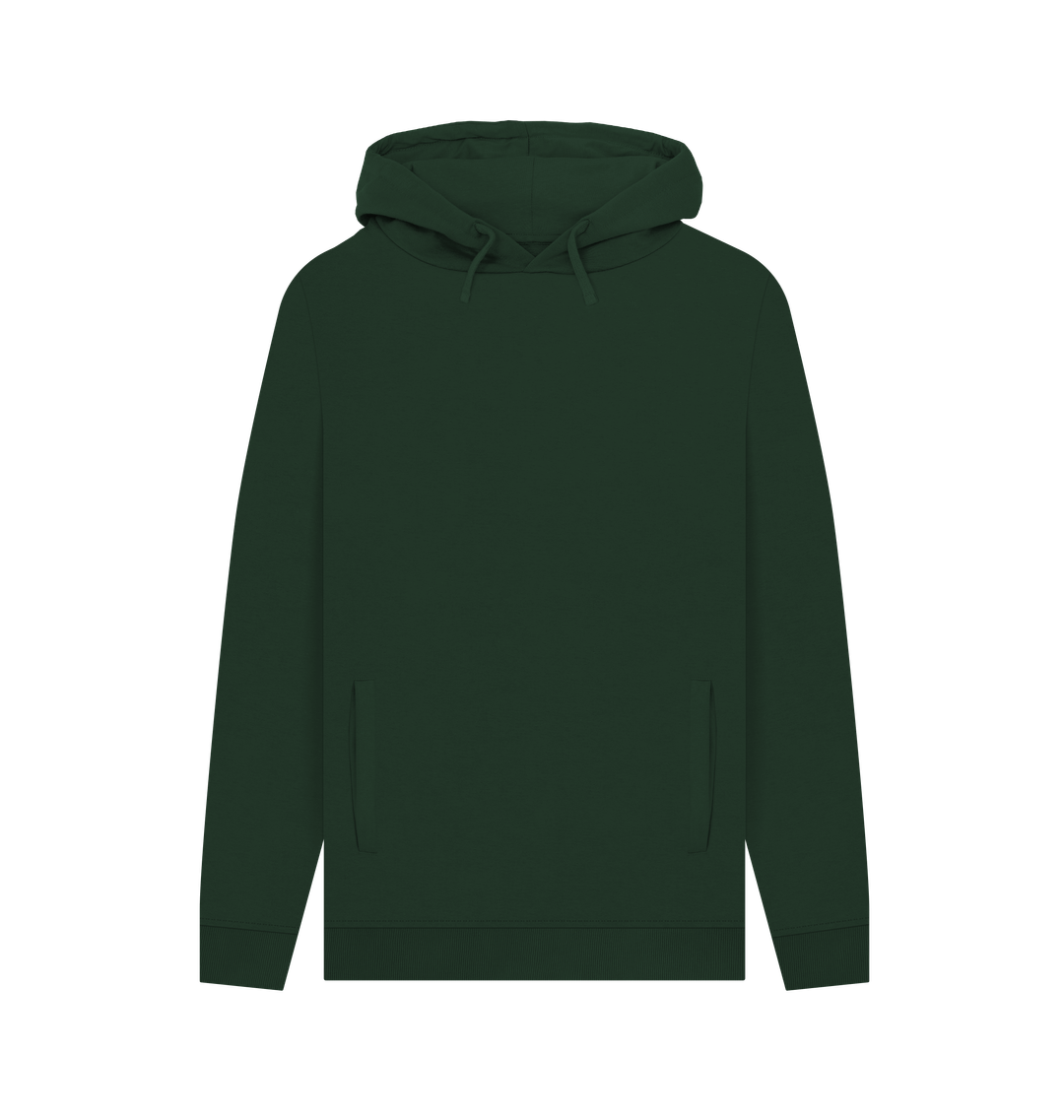 Evergreen Rebel Stitch Premium Cotton Hoodie Main Line Back Print #3